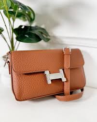 Bolso bandolera café