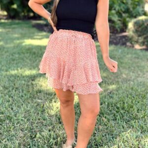 Falda Short Dres Forum Estampada