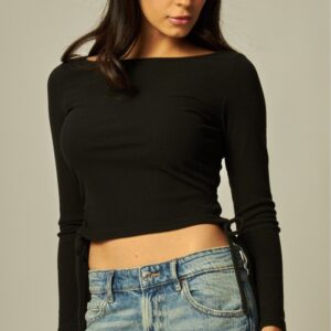 Crop Top Haley-02LS Love Poem