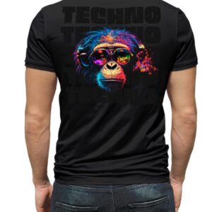 Camiseta Sublimada Personalizada - Techno Monkey
