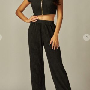 Conjunto de crop top y pantalón - Love Poem