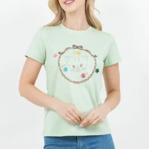Blusa TABA Cute Cat