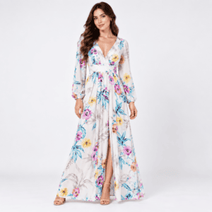 Vestido Floral línea A