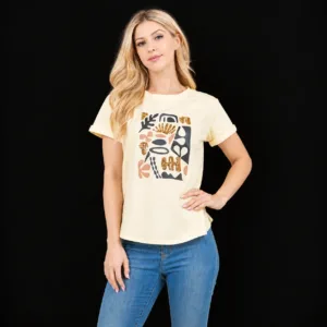 Blusa TABA Tribal Pattern