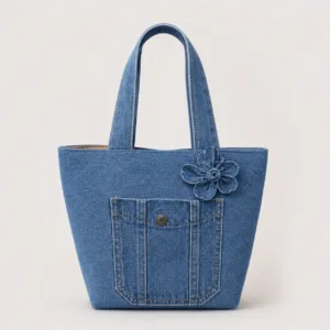 Bolso Mini Tote Mezclilla