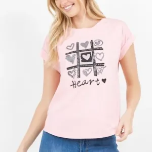 Blusa TABA Tic Tac Toe