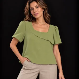Blusa Verde Olivo